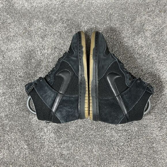 Nike Dunk Sky-Hi Essential 644877-006 Women’s Size 6.5 Black Hidden Wedge Shoes - Picture 7 of 11